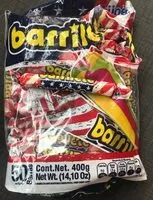 Mängden socker i Barrilete caramelo blando masticable