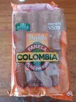 Mängden socker i Panela Colombia