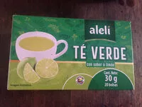 Mängden socker i Té Verde con Sabor a Limón