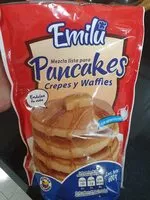 Mängden socker i Mezcla para pancakes, crepes y waffles