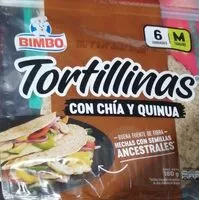 Mängden socker i Tortillas con Chía Y Quinua