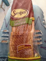 Mängden socker i Pan Tajado Integral