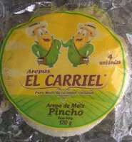 Mängden socker i Arepa de Maíz Pincho