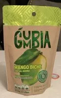 Mängden socker i Gumbia Mango Biche con Sal Marina