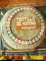Mängden socker i Tortillas de Harina Integral
