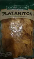 Mängden socker i Platanitos Fritos Don Jose