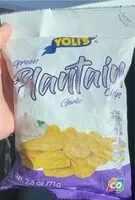Mängden socker i Green plantain garlic chips