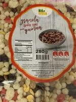 Mängden socker i Bio Seven Granola Frutos Rojos con Quinoa