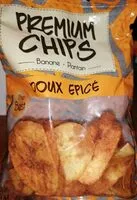 Mängden socker i Chips de banane plantain