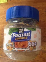 Mängden socker i Peanut Crunchy