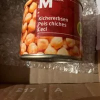 Mängden socker i Kichererbsen
