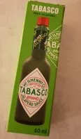 Mängden socker i Tabasco