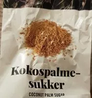 Mängden socker i Sucre de coco