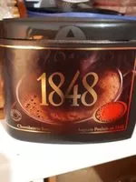 Mängden socker i Chocolat en poudre 1848