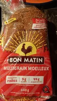 Mängden socker i pain multigrain moelleux