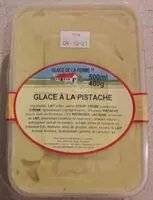 Mängden socker i Glace à la pistache