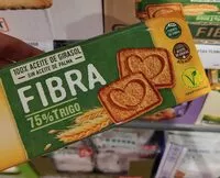 Mängden socker i Fibra 75% trigo