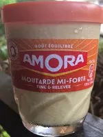 Mängden socker i Moutarde mi forte