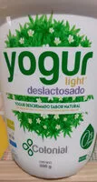 Mängden socker i Yogur light deslactosado