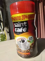 Mängden socker i Café soluble instantáneo