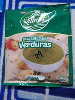 Mängden socker i Sopa crema de verduras