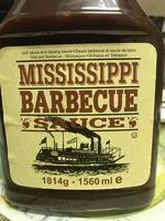 Mängden socker i Mississippi Barbecue Sauce