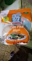 Mängden socker i Pan pita integral
