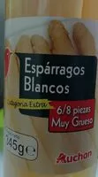 Mängden socker i Espárragos blancos