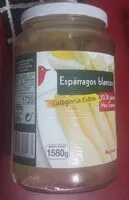 Mängden socker i Espárragos blancos