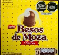 Mängden socker i Besos de Moza