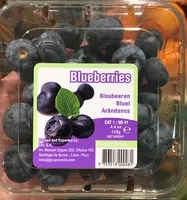 Mängden socker i Blueberries