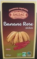 Mängden socker i Banane rose séchée