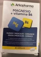 Mängden socker i Magnesio + vitamina B6