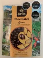 Mängden socker i Britt chocolates Lúcuma