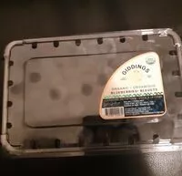 Mängden socker i Giddings organic blueberries