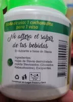 Mängden socker i Stevia Rafhá