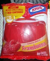 Mängden socker i Gelatina sabor a Frambuesa