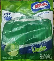 Mängden socker i Gelatina Sabor a Limón