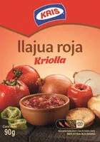 Mängden socker i llajua roja Kriolla