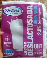 Mängden socker i Leche Deslactosada UHT