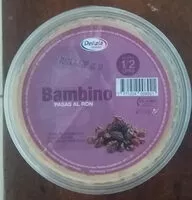 Mängden socker i Bambino Pasas al Ron