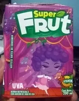 Mängden socker i Super Frut Uva