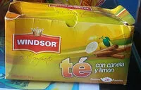 Mängden socker i Té con canela y limón