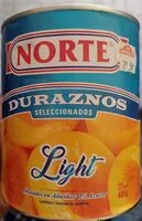 Mängden socker i Duraznos Seleccionados Light