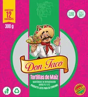 Mängden socker i Don Taco Tortillas de Maíz