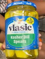 Mängden socker i Kosher Dill Spears