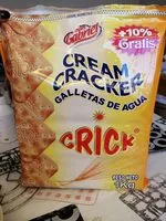 Mängden socker i Cream Cracker