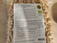 Mängden socker i Cashew Nüsse geröstet/gesalzen