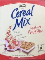 Mängden socker i Cereal Mix (Yoghurt Frutilla)