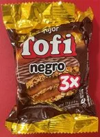 Mängden socker i Alfajor Tofi negro 3x
